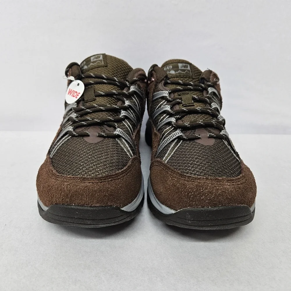 New Balance Women's 669 V2 Shoes WW669LC2 Brown Sz 6.5‎ Wide MISSING INSOLE